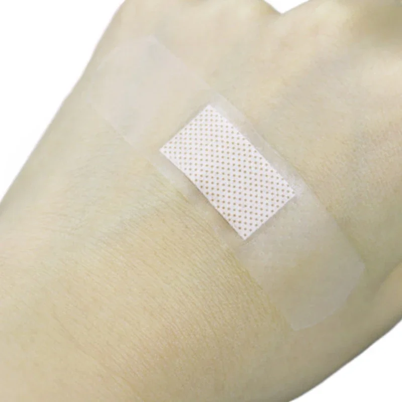 100pcs/set Transparent Band Aid Waterproof Wound Dressing Plasters First Aid Strips Patch Breathable Adhesive Bandages