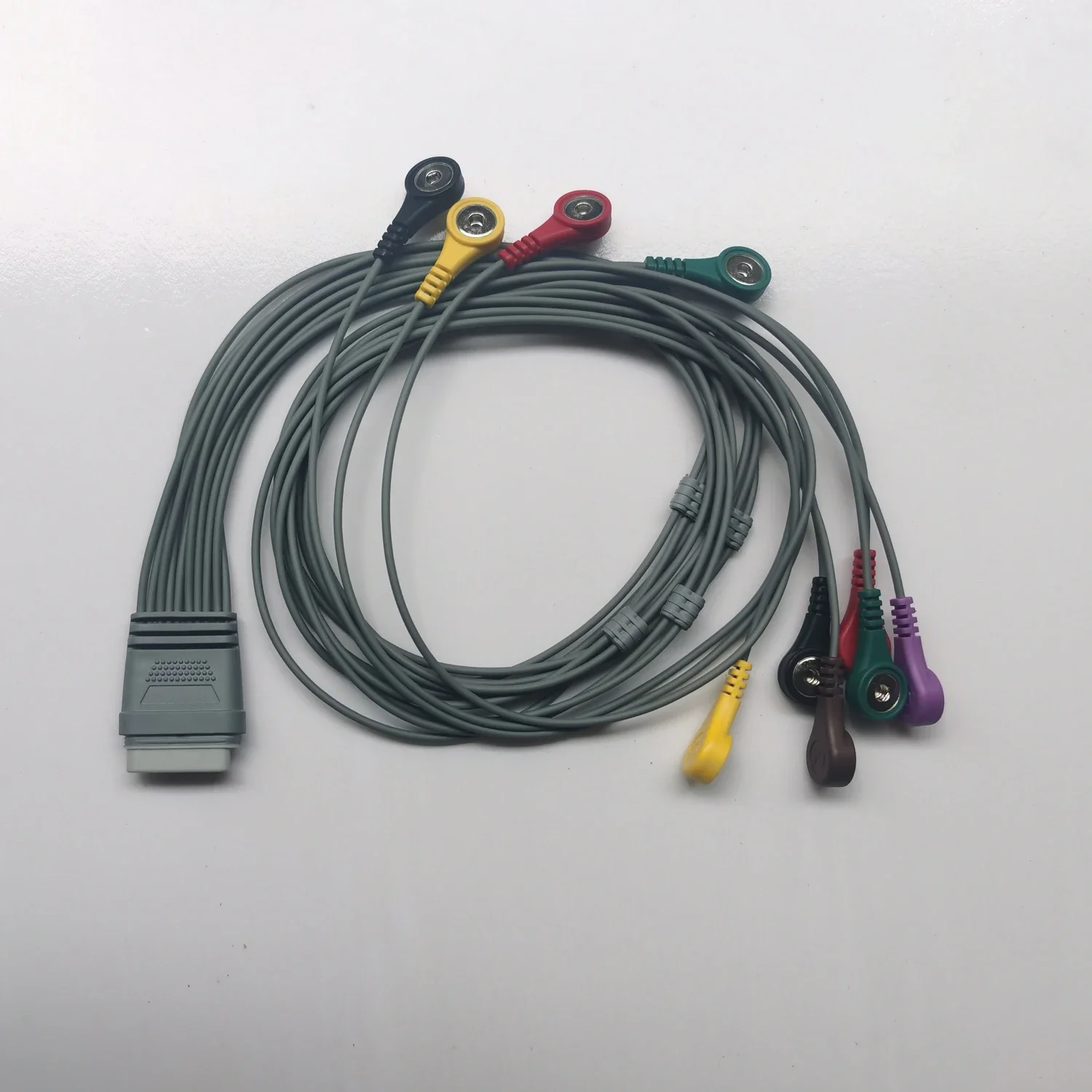 2025、Ribon dynamic EC-G lead wire 12 lead recording box wire Ribon 24-hour heart wire