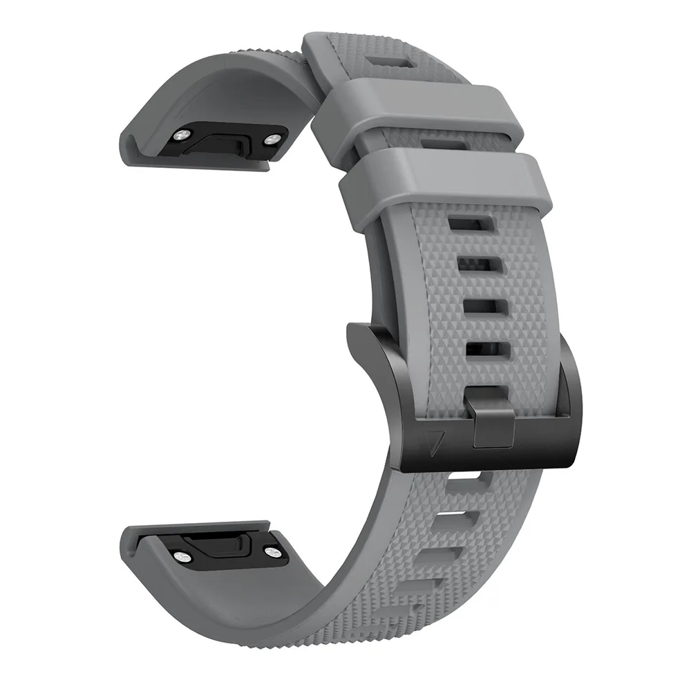 22mm pulseira de relógio de silicone de liberação rápida para garmin fenix 5/6/7/8 47mm pulseira inteligente easyfit pulseira à prova dwaterproof água