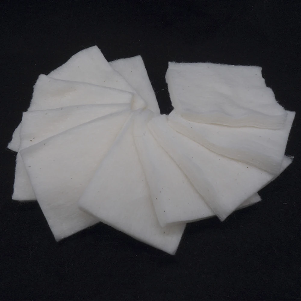 3Type 5/10/20/40Pad Japanese Organic Cotton Pad 50x60 50x80 60x80mm Unbleached Repacked Makeup