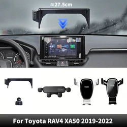 For Toyota RAV4 XA50 2019 2020 2021 2022 Screen Car Mobile Phone Holder GPS Bracket Gravity Mount Support Auto Stand Accessories