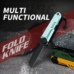 FREETIGER Multi-Tool Knives Outdoor Camping Suvival Repairing Camping  Multi-Functional Folding Knife with Scissors