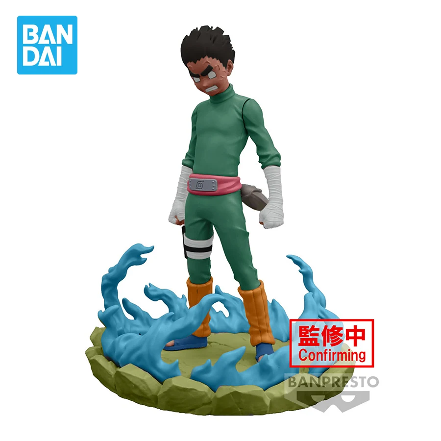 

Original Banpresto Naruto Anime Figurines Memorable Saga Rock Lee PVC Action Figures Collectible Model Figurals Toys