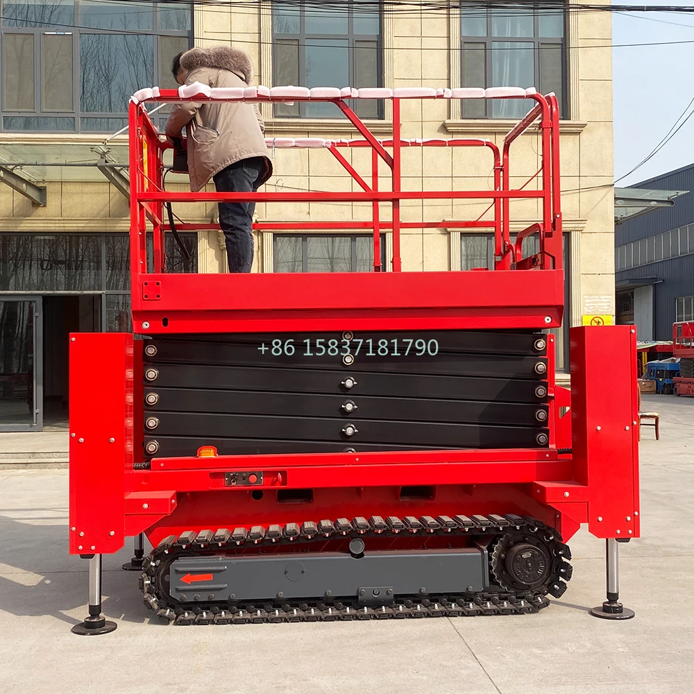 

YG Electric Scissor Lift Platform Aerial Skylift 6m 8m 12m Mobile Lifter Scaffolding Electric Hydraulic Scissor Lifting Platform