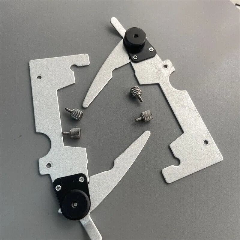 

1PC 115/125mm Black and Silver Stand Microscope Specimen Holder Double Mechanical Stage Mobile Stage Parts Microscopio