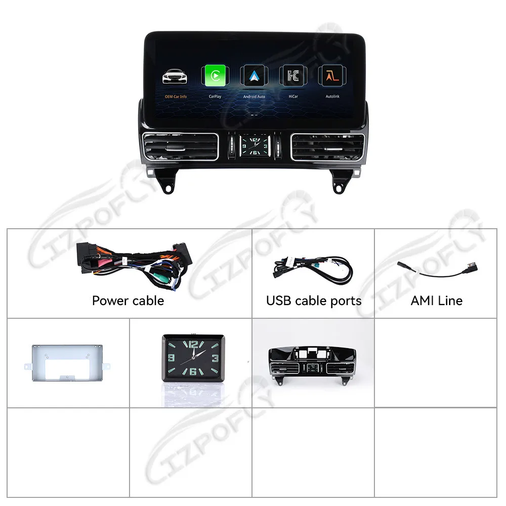 Lizpofly for Mercedes-Benz ML W166 GL X166 2012-2015 12.3