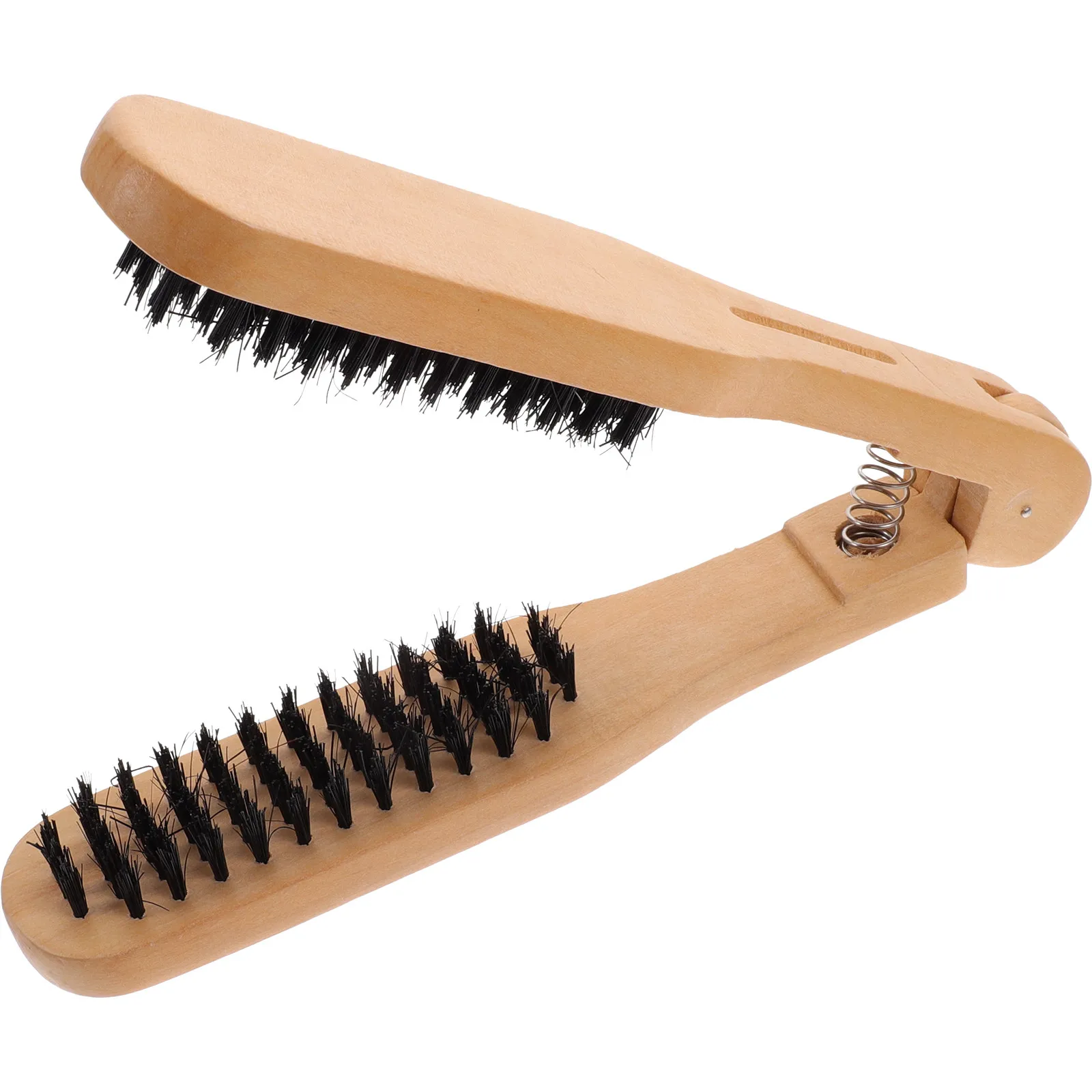 

Расческа-выпрямитель для волос из натуральной свиной щетины, ручной, без электричества, для быстрой утренней укладки, с функцией теплого массажа кожи головы, без повреждений для волос