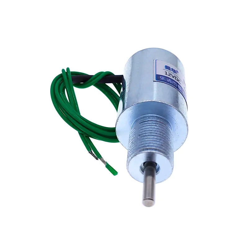 MH-2.5 Push-pull type miniature electromagnet DC 12V 24V Tubular Electric Solenoid Electromagnet Stroke 6mm 250g