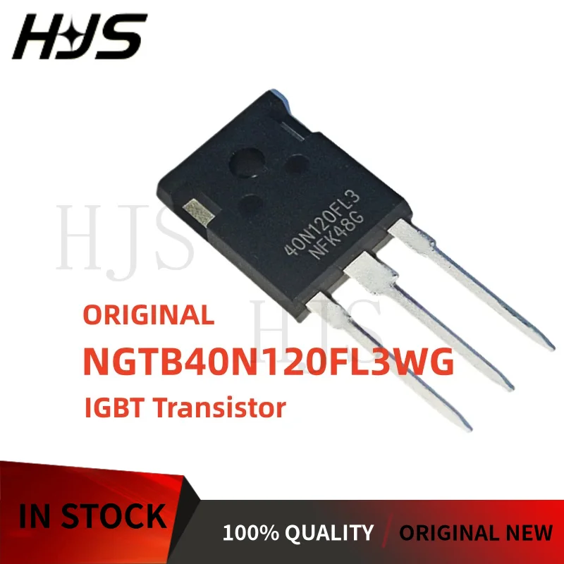 5/10PCS Original NGTB40N120FL3WG 40N120FL3 TO-247 1200V 40A IGBT tube for welding machine Brand New In Stock