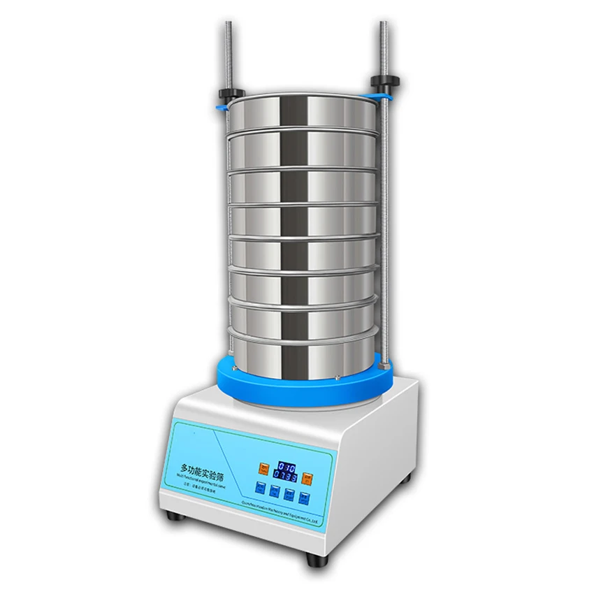 SYS-21J Vibrating Screen Standard Screening Machine University Laboratory Test Small Electric Shaking Screen 220V