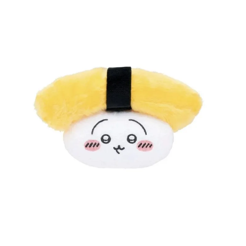 Chiikawa Sushi Series Plush Toy Student School Bag Pendant Decorative Doll Jiyi Children's Christmas Daily Surprise Gift