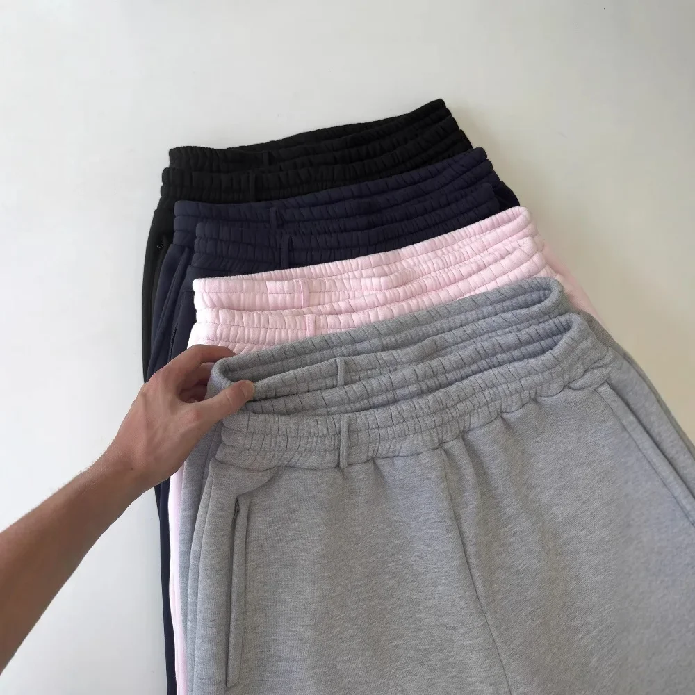 الصيف عارضة أزياء عداء ببطء السراويل الرجال القطن تنفس فضفاض الشاطئ السراويل القصيرة مريحة رياضة كرة السلة الرياضة سستة السراويل #2