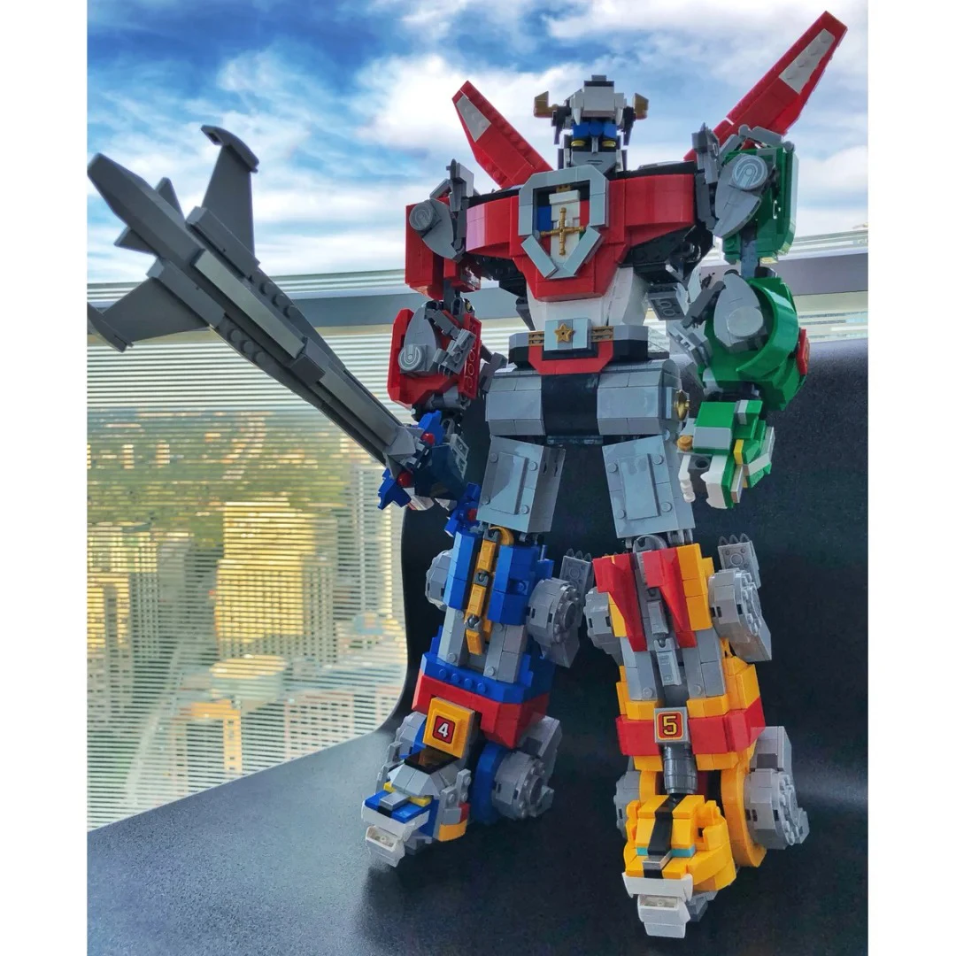 HOT TOY  New Ideas Moc Voltron Defender of The Universe Compatible With 21311 Building Block Model Christmas Children Gifts ﻿