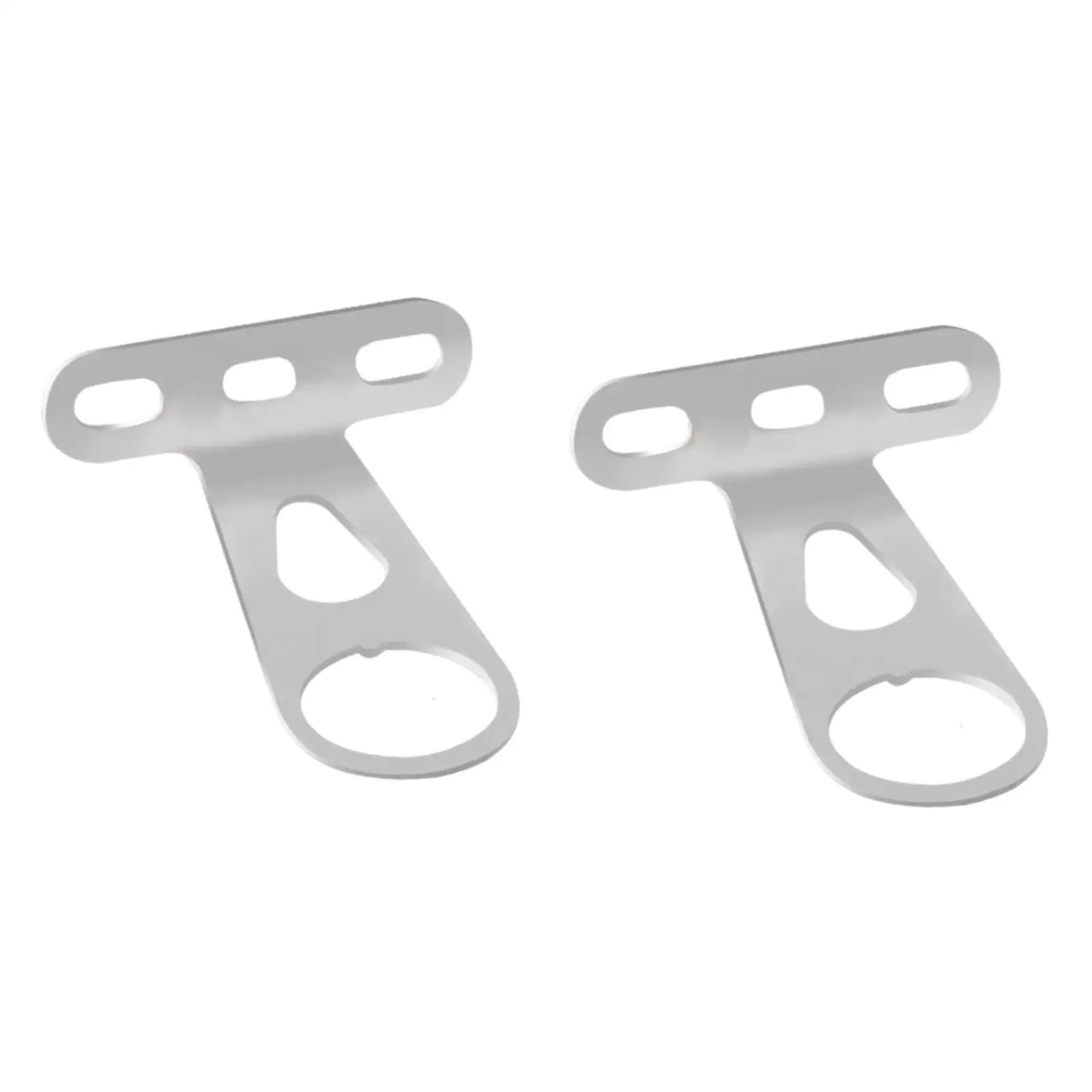 Bicycle Front Basket Fixed Holder Metal Support Brackets Easy Install Basket Adapter for Riding Gear