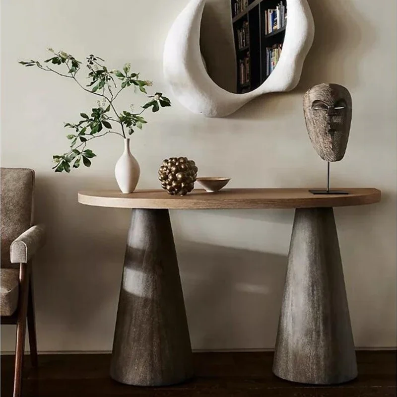 

Console Tables a Long Narrow Table Nordic Console Aisle Corridor Household Console