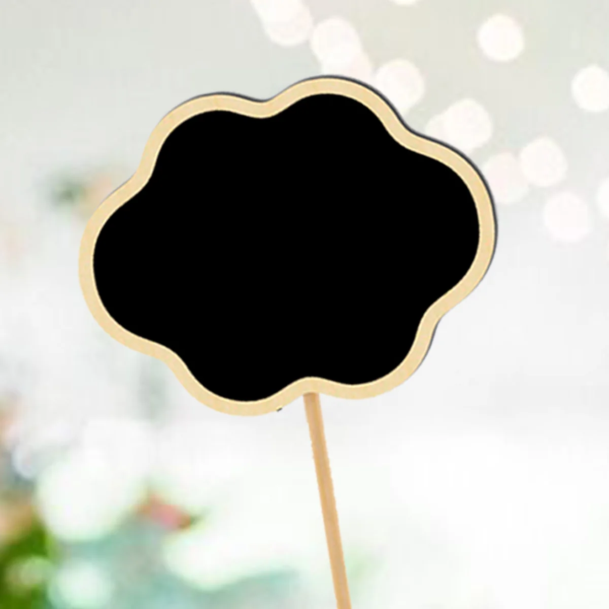 20 Pcs Flower and Plants Tags Black Board Garden Makers Mini Chalkboard Toppers Signs Blackboard