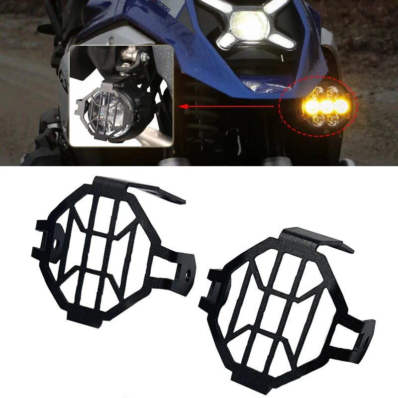 

Для BMW R 1300 GS R1300 GS светодиодный противотуманный фонарь Защитная крышка противотуманной фары R 1300GS R1300GS 2023 2024 2025 Мотоцикл