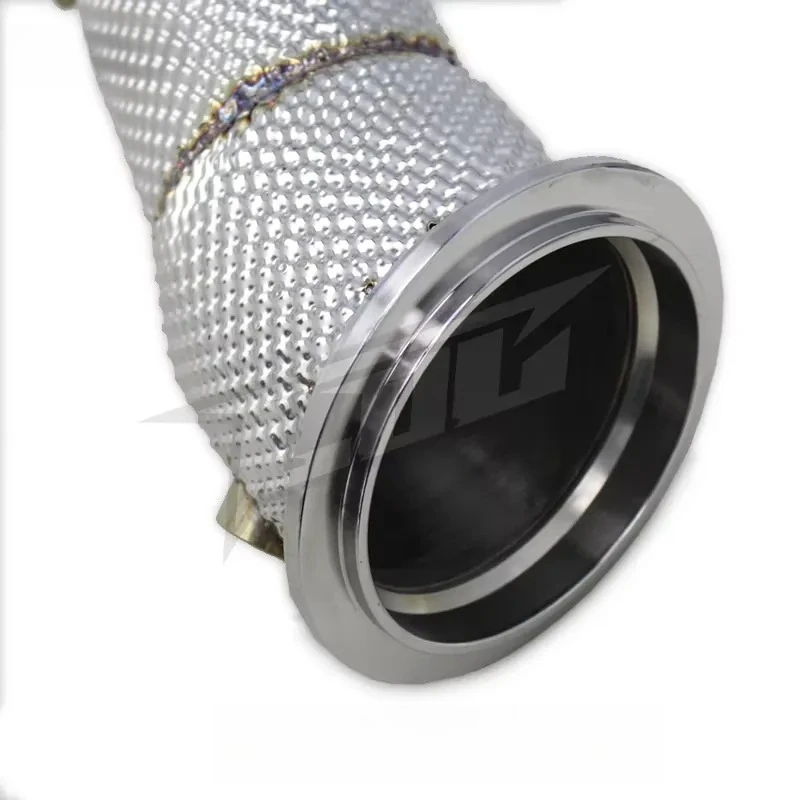 Auto Heat Shield Exhaust Pipe for CT4 2.0T 2019-2023 Stainless Steel Straight Downpipe Race Free Flow Header
