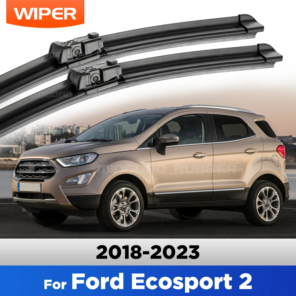 

CREATROAD Front Wiper Blades For Ford Ecosport 2 2018-2023 2019 2020 2021 2022 Windshield Wiper Windscreen Window Brush 22"+16"