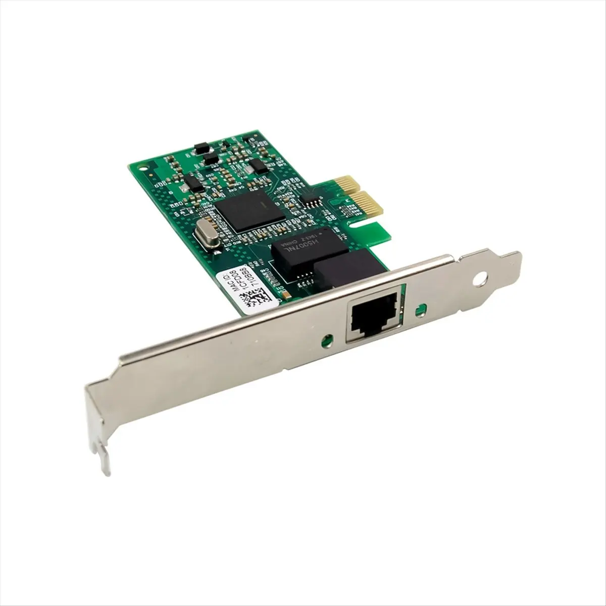 2026 جديد + بطاقة شبكة جيجابت 82573L PCIE-X1 منفذ واحد RJ45 بطاقة جيجابت إيثرنت عالية السرعة لنظام التشغيل Linux Win 7/8/10