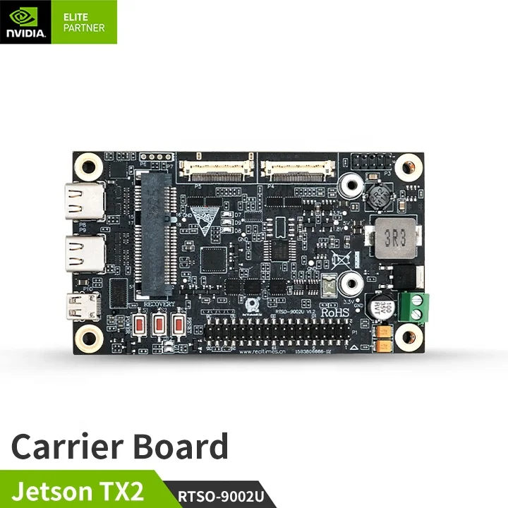 Realtimes NVIDIA Jetson TX2 Carrier Board RTSO-9002U Carrier Plate Development Boards Adapter Jetson Module TX2 TX2i TX2 4GB