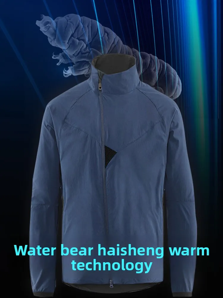 

Термоотражающая куртка Biomimic Water Bear из мягкого флиса для активного отдыха, осенне-зимняя, дышащая, ветрозащитная