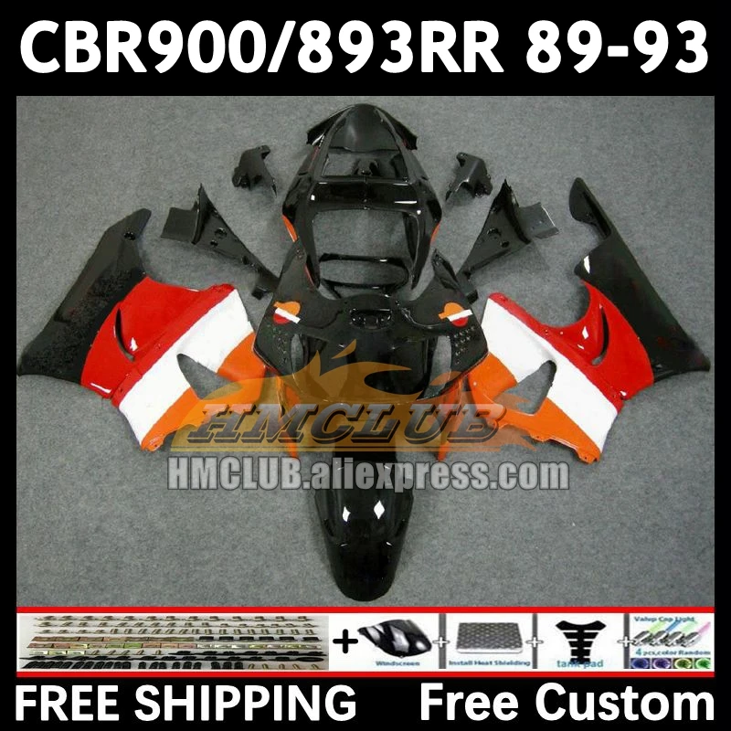 Fairing For HONDA CBR 893RR CBR900RR CBR900 CBR893 repsol red RR 71No.7 CBR893RR 89 90 91 92 93 1989 1990 1991 1992 1993 Body