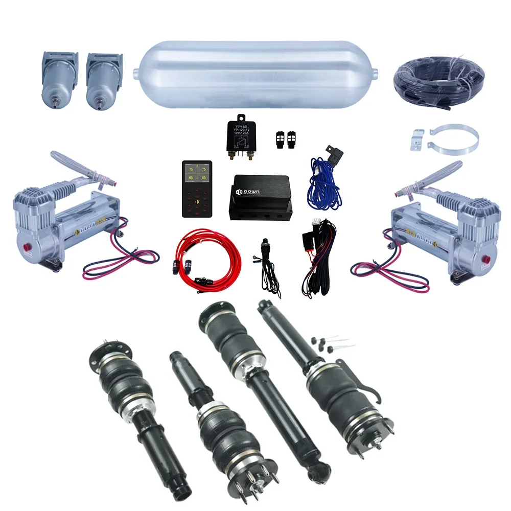 AcuraTLUA6/7 2003 to 2008  air suspension support kit/air shock absorbers airlift air suspension kit airbag airspring