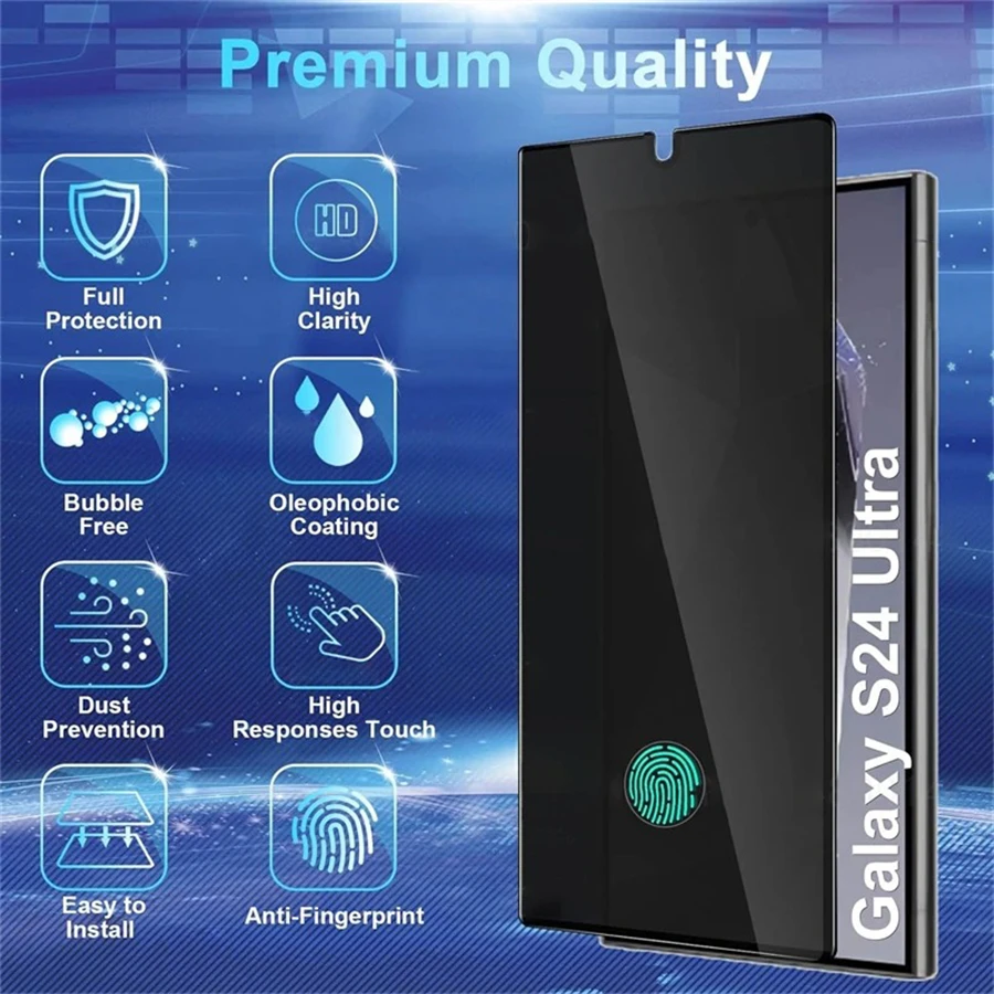 3+3 szt. Odblokowanie odcisków – Privacy Screen Protector recenzja i cena
