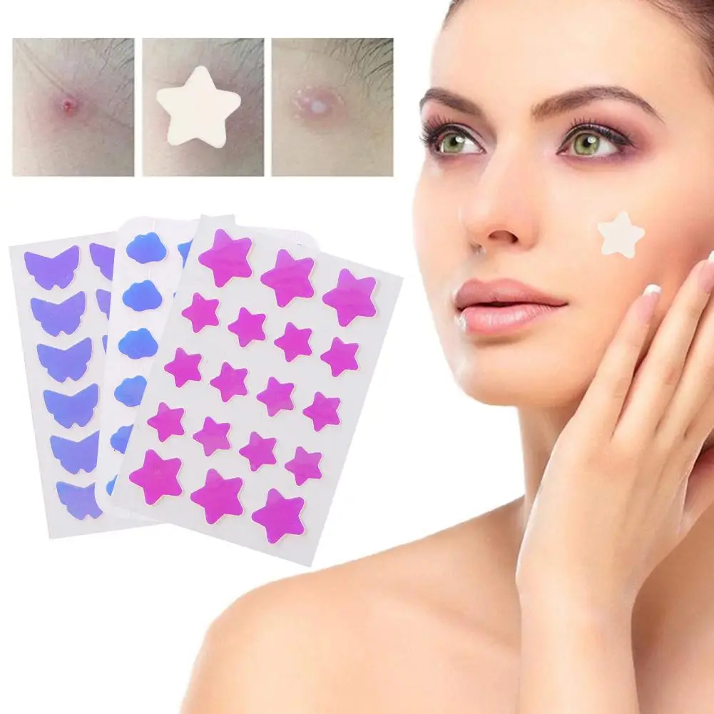 18 All-Purpose Invisible Makeup Makeup Dazzling Acne Skin Oil Repair Liquid Concealer Essential Breathable Patch Patch Acne E9K9