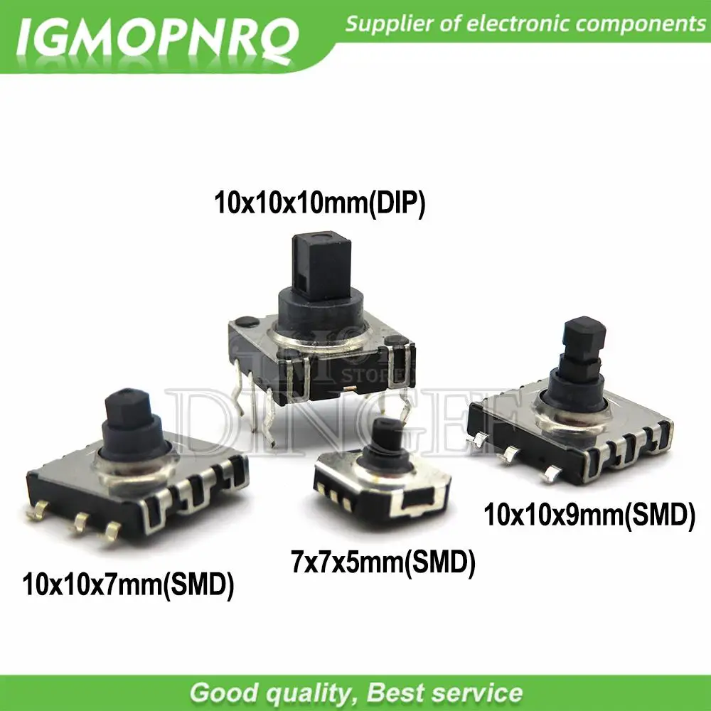 5PCS DIP SMD 5 Five way Switch Multi-direction Switch Touch Reset Key 10*10*10 MM Pin Multi direction 10X10X10 7X7X5 10X10X9mm