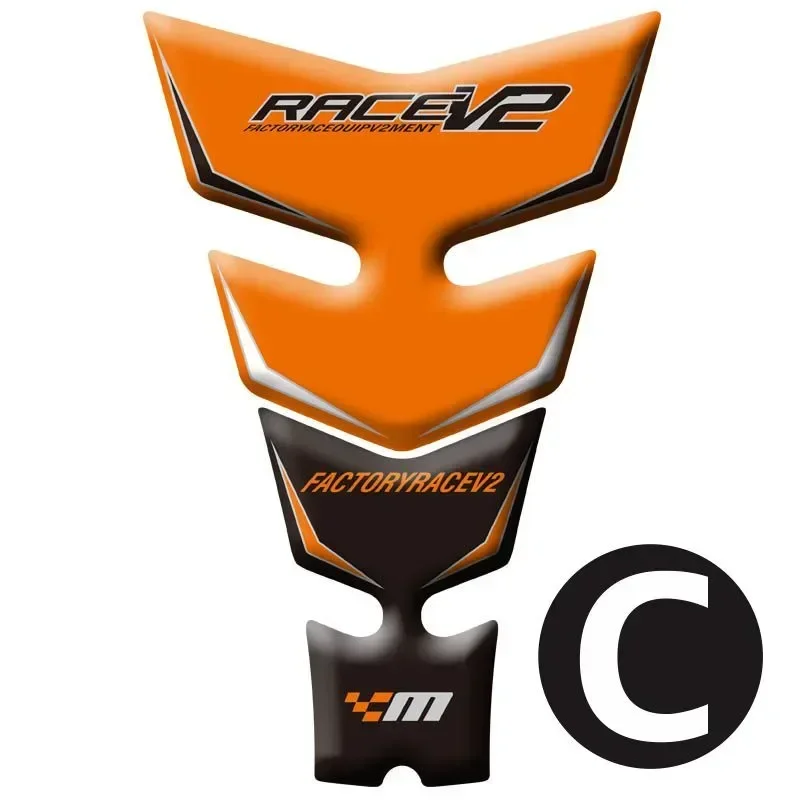 For KTM 1190 RC8R RC8 2008-2015 Tank Stickers Motorcycle Tank Pad Protector 3D Gel Sticker Decal - 3 Accessories