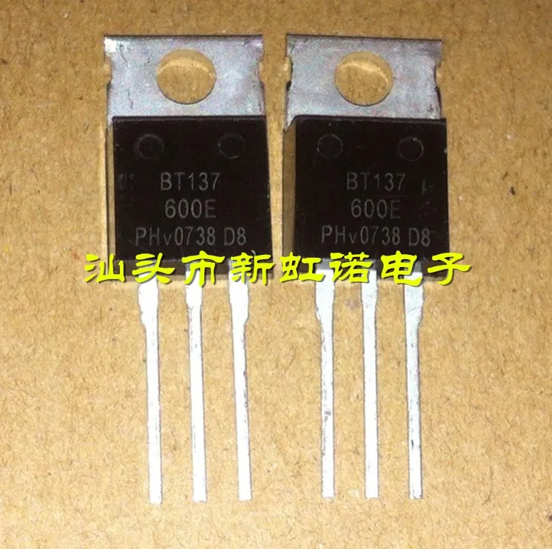 5Pcs/Lot New Original  BT137-600E  Triode In Stock