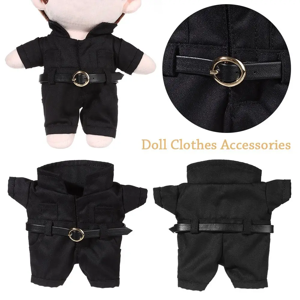 20cm Fashion Doll Clothes Knitted Sweater Pants Suit 20cm Dolls Jacket Vest Overalls Shorts Suit Accessories for Idol Dolls Toys