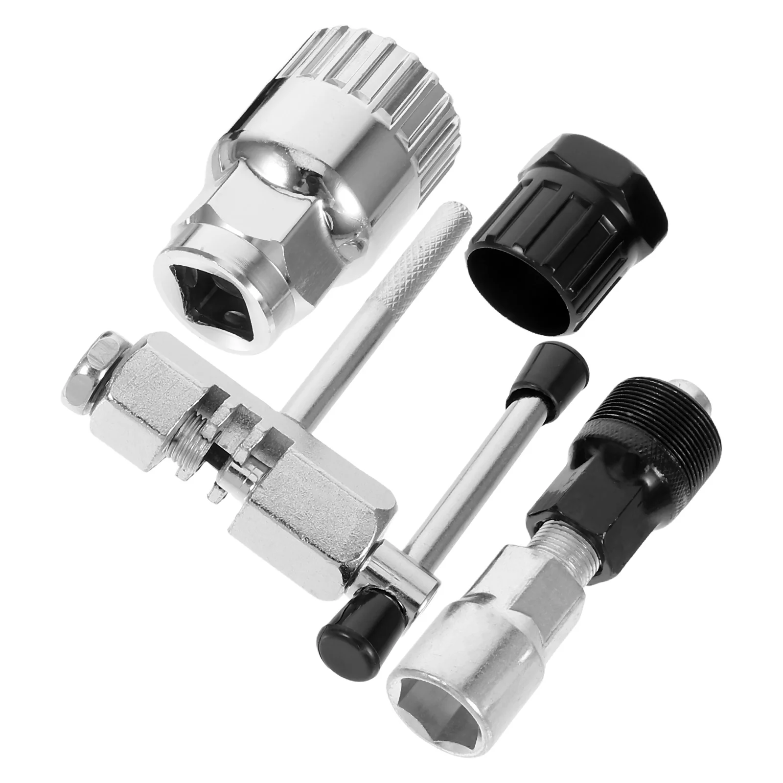 

1Set Bicycle Repair Tool Kit Durable Chrome Vanadium Steel Crank Puller Bottom Bracket Remover Chain Breaker for Road Mountain