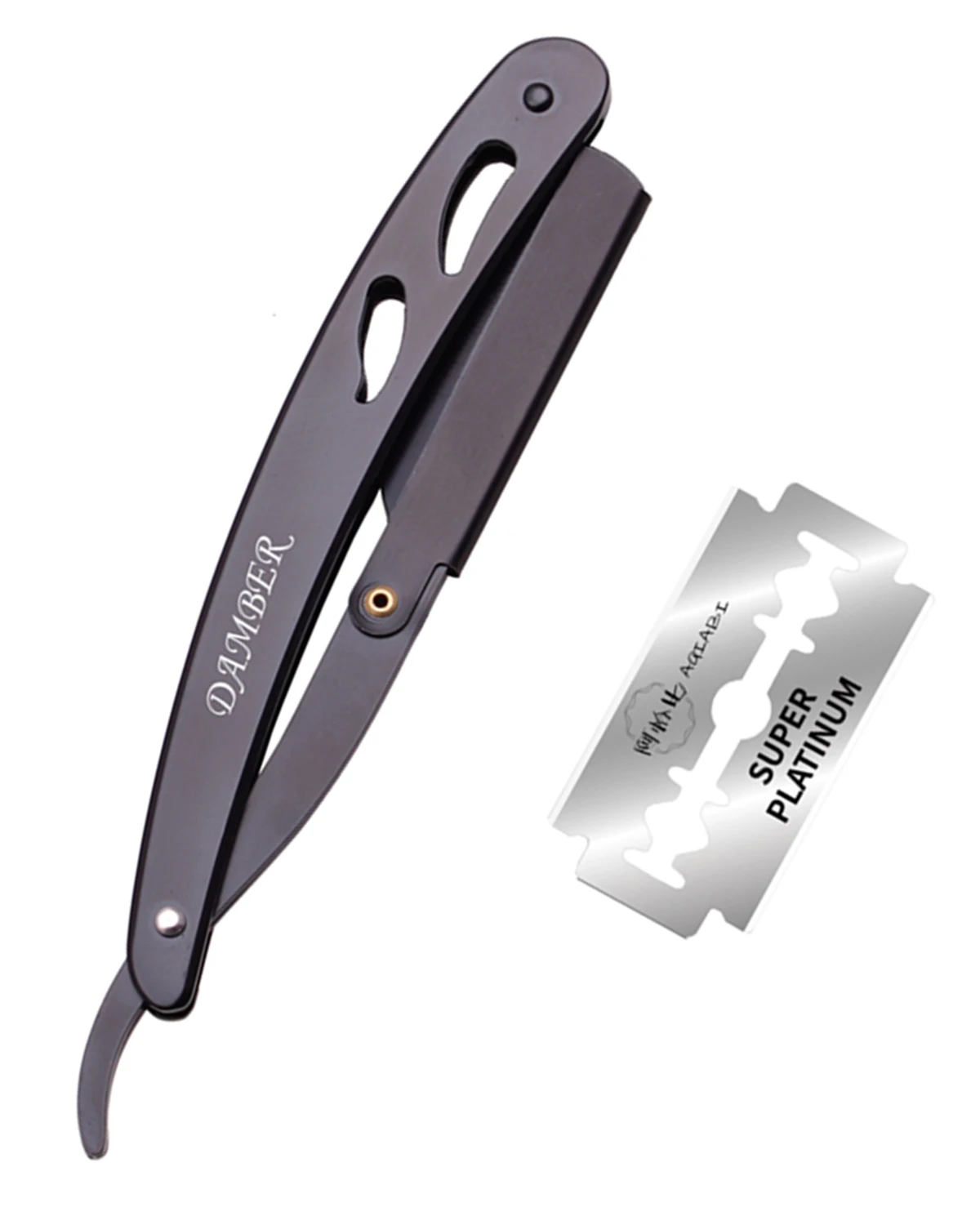 

14*2cm 1 Pcs Body Razors Professional Barber Steel Folding Shaving Knife Hair Removal Eyebrow Beard Shaver Razor + Blade 6102#