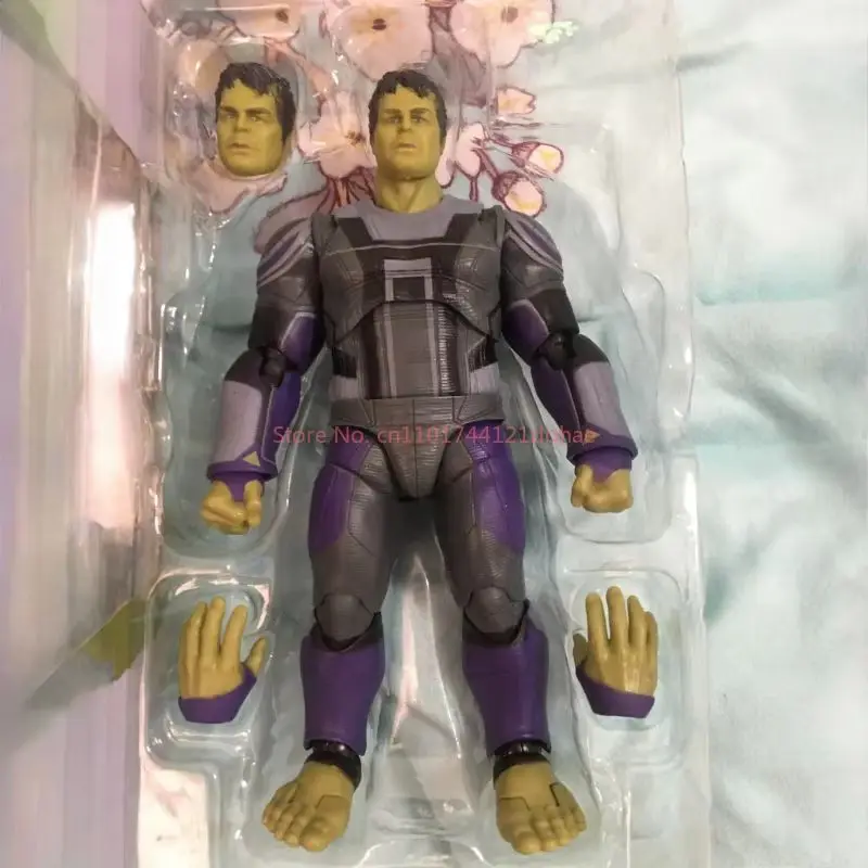 マーベル ハルク アベンジャーズ エンドゲーム 7 インチ アクションフィギュア - DST コレクタブル アーティキュレーテッド フィギュア、詳細な彫刻ス​​マッシュ フィスト & ベース付き