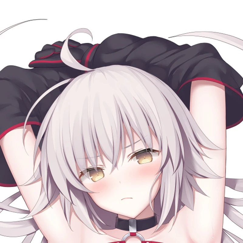 Dakimakura Anime Pillow Case Jeanne d'Arc Alter Double-sided Print Of Life-size Body Pillowcase Gifts