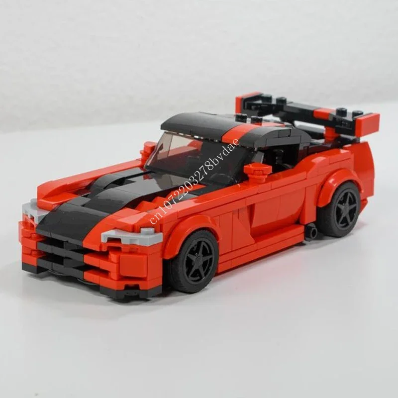 

367PCS MOC Speed Champion The Fastest Road Legal Sports Car ACR Model Building Blocks Bricks Creative Assembly Kids Toys Gifts