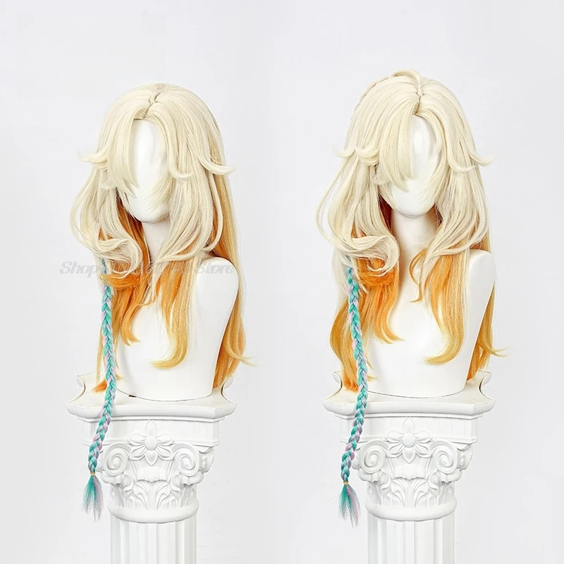 IN STOCK Xilonen Wig Game Genshin Impact Cosplay Wig Women 60cm Long Hair Natlan Xilonen Cosplay Eyelashes Free Wig Cap
