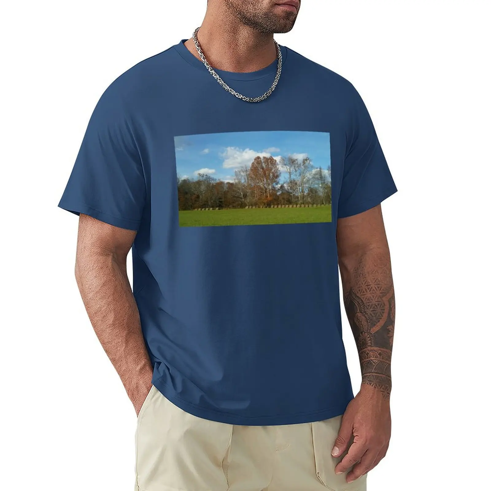 

Field of Fall T-shirt cute clothes new edition mens t shirts