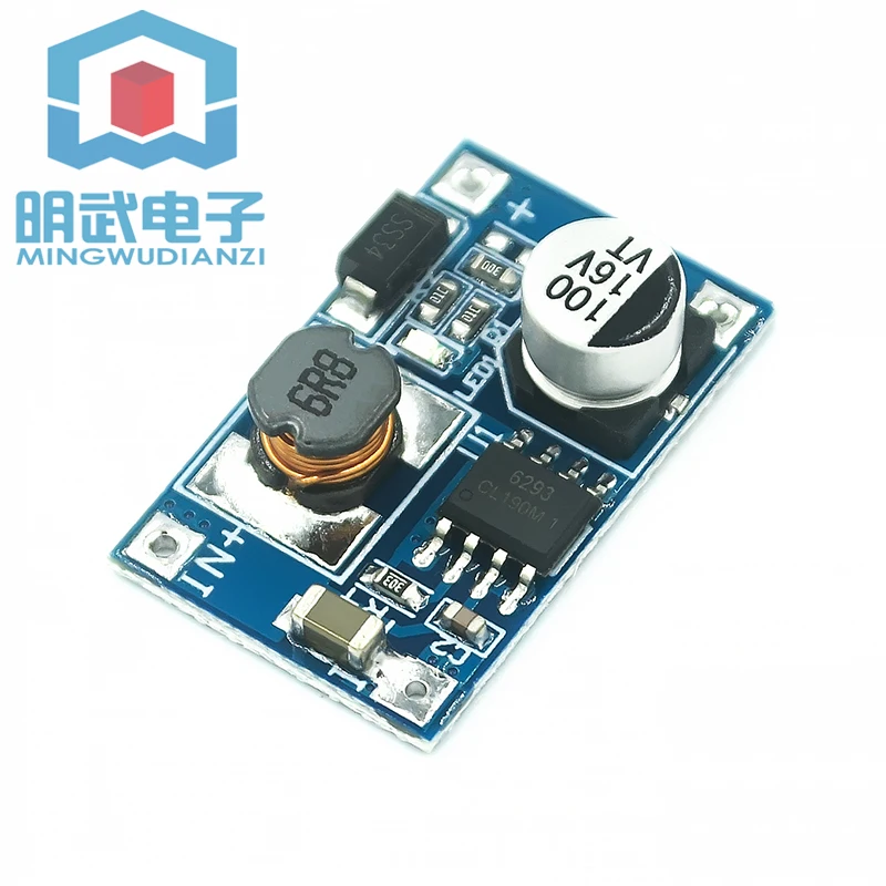 8W High Power Boost Module Input 3V-6V To 12V 3.7V Lithium Battery Charging Treasure USB Boost Board