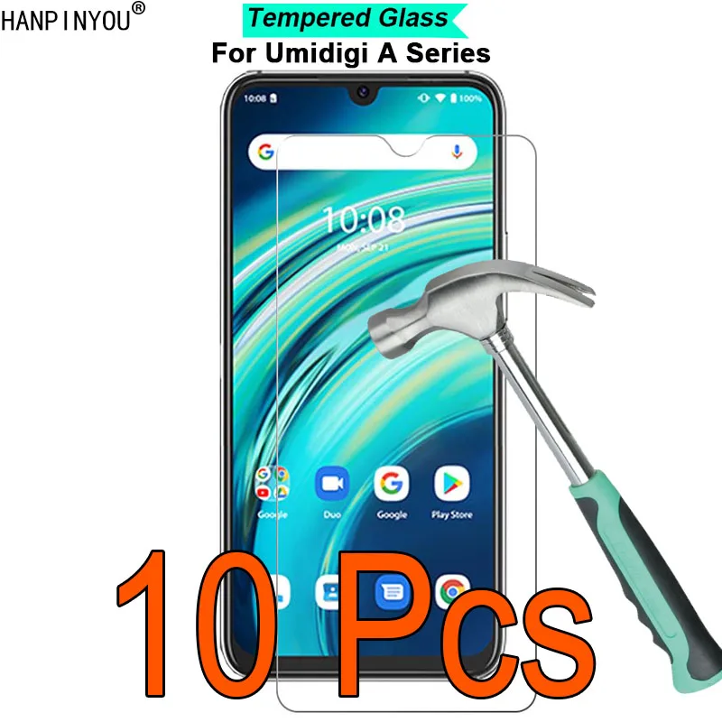 10 Pcs/Lot For Umidigi A15 A15C A13 A13s A9 A11s A11 Ultra Pro Max 9H 2.5D Toughened Tempered Glass Film Screen Protector Guard