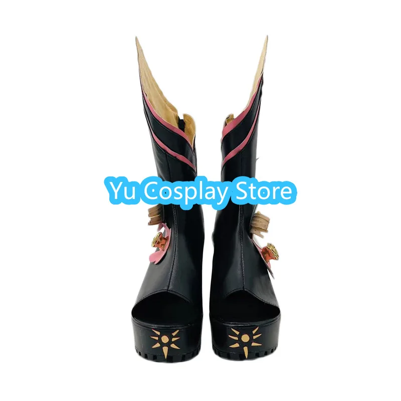 متجر يو التأثيري أنيمي ناكورورو أحذية كوسبلاي لحفلات الهالوين أحذية مخصصة للأولاد والبنات