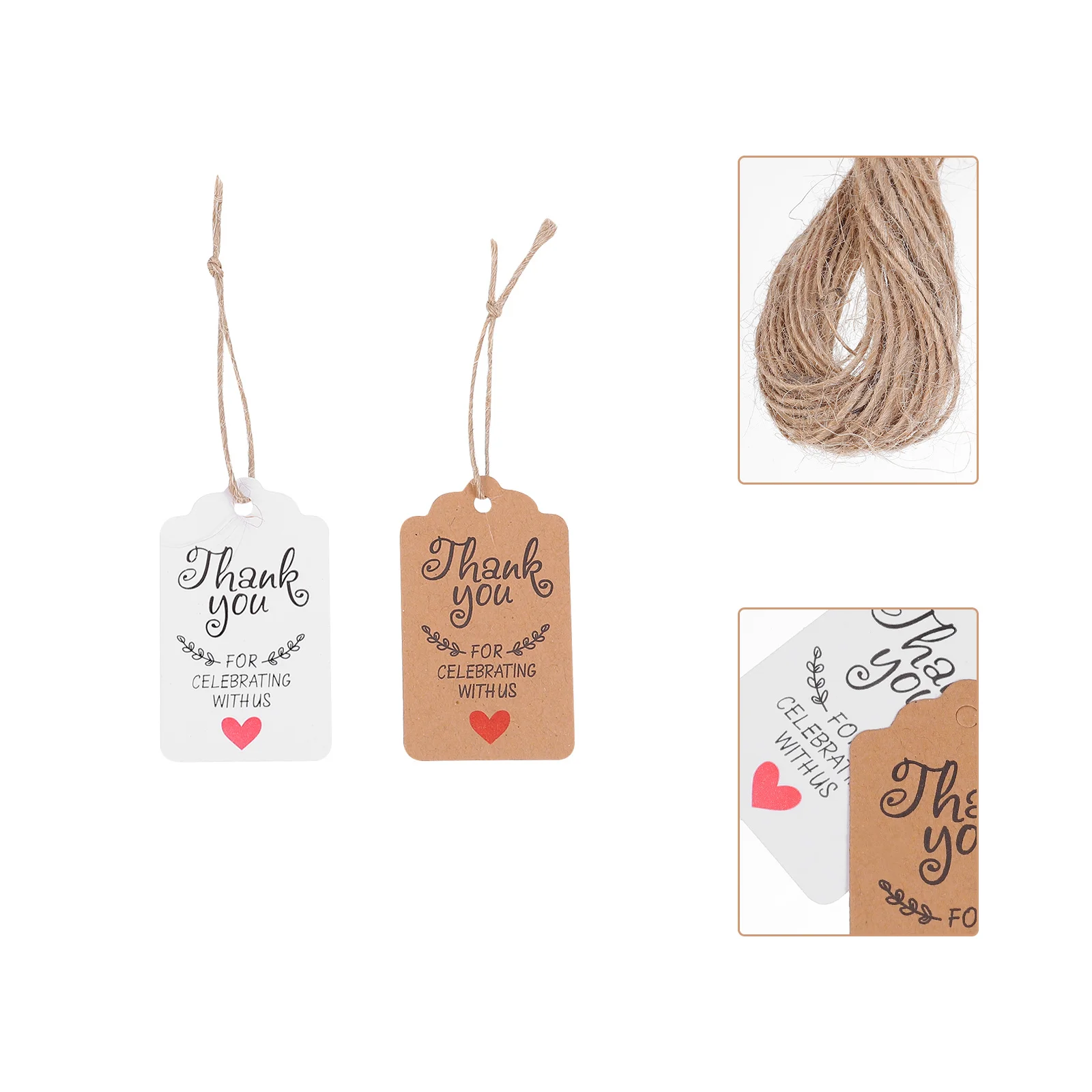 200 قطعة علامات الخبز الزفاف حبل الزخرفية الخبز الزينة للهدايا حفلات الزفاف بالامتنان الخبز العلامات الحلوى الزينة