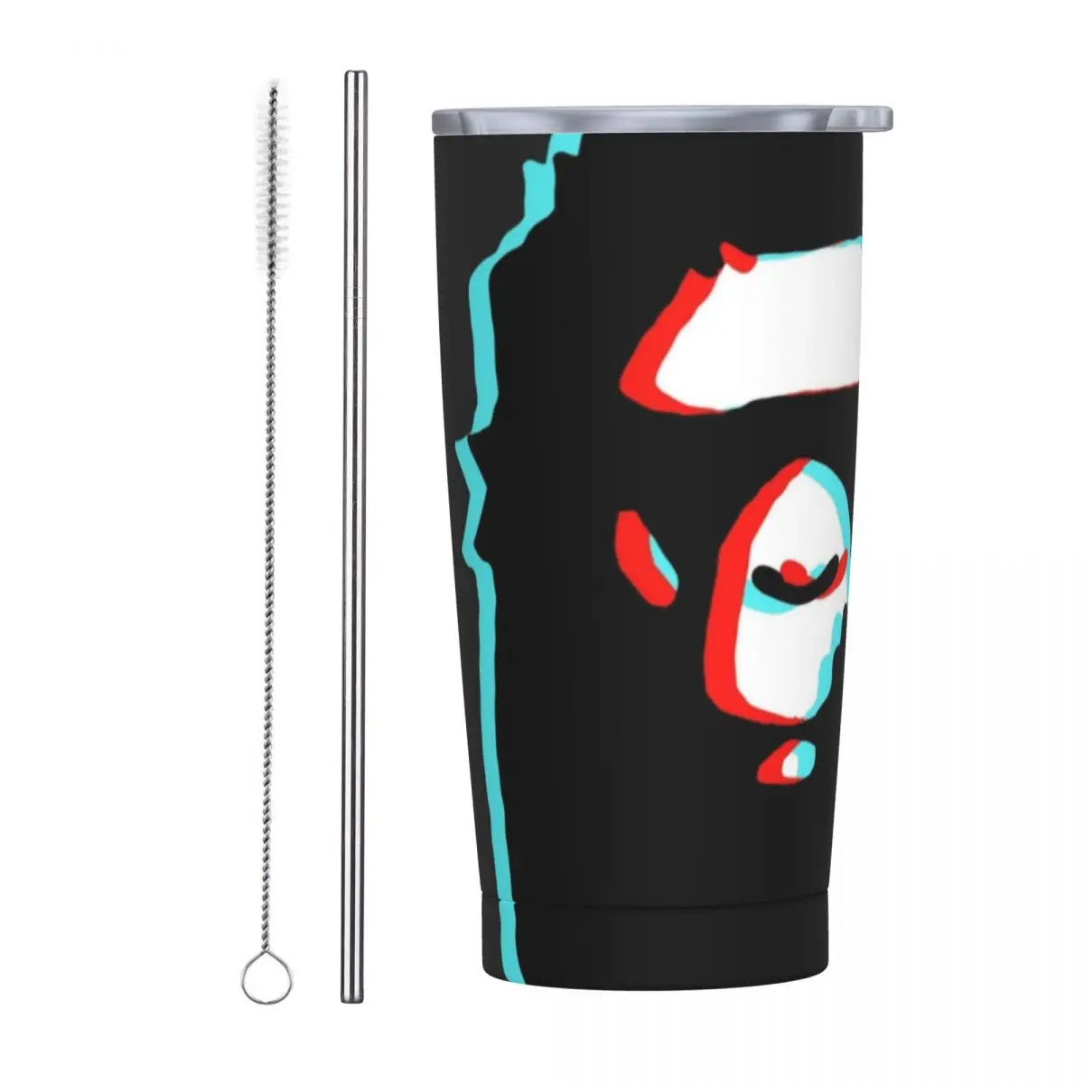 Peter Jackson's King Kong Stainless Steel Tumbler Vacuum Insulated Mug Thermal Cold Bottle Straws With Lid 20oz