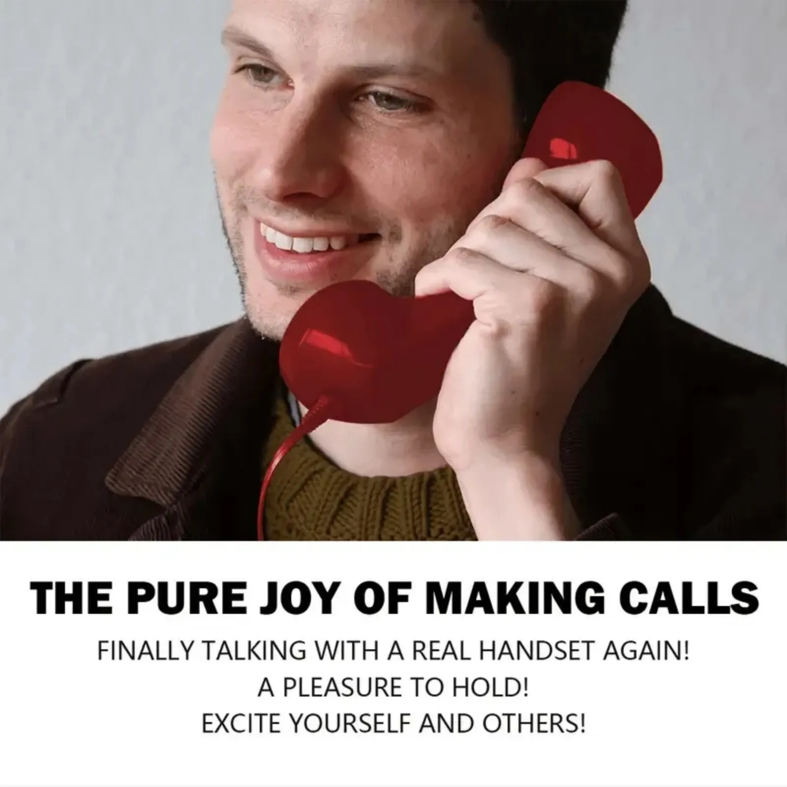 الرجعية السلكية المكونات في سماعة الهاتف الاتصالات نوع C الرجعية الهاتف الثابت مقبض استقبال استقبال الهاتف المحمول #4