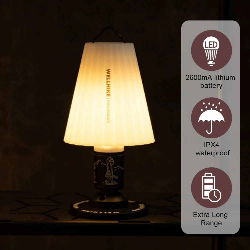 مصباح يدوي فائق السطوع IPX4 مقاوم للماء عالي الطاقة 10 وات مصباح يدوي للطوارئ بنك الطاقة للتخييم في الهواء الطلق والمشي لمسافات طويلة