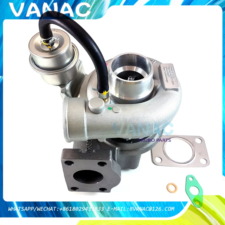 

Турбокомпрессор GT2052S для двигателя Perkins 1004-40T 2674A326 2674A094 U2674A094 UTK4A391 2674A391 26740287 727266-5001S