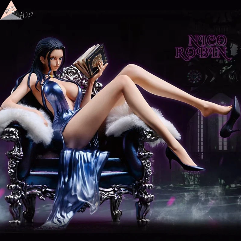One Piece Nico Robin “UI Sofa Pose” Figura Série Estátua Colecionável Anime Girl Modelo de Mesa